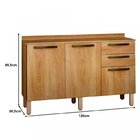 Cozinha Completa 3 Peças 6 Portas 2 Gavetas Bella Sallêto Móv