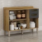 Cozinha Completa 3 Peças 6 Portas 2 Gavetas Bella Sallêto Móv