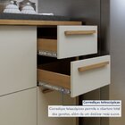 Cozinha Completa 3 Peças 7 Portas 2 Gavetas Cinamomo/off White