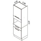 Cozinha Completa 3 Peças 7 Portas 3 Gavetas Exclusive Itatiaia