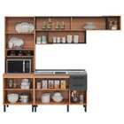 Cozinha Completa 3 Peças Com Balcão Para Pia Pimenta Thela Fr