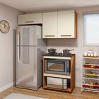 Cozinha Completa 3 Portas Angra Nature/off White