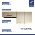 Cozinha Completa 3 Portas Angra Nature/off White