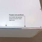 Cozinha Completa 4 Peças 100% Mdf Classy Branco