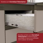 Cozinha Completa 4 Peças 100% Mdf Com Portas De Vidro Connect