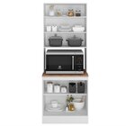 Cozinha Completa 4 Peças 10 Portas 2 Gavetas 1 Nicho Para For