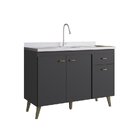 Cozinha Completa 4 Peças 10 Portas 2 Gavetas 1 Nicho Para For