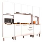 Cozinha Completa 4 Peças 10 Portas 2 Gavetas 2 Nichos Para Fo