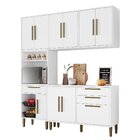 Cozinha Completa 4 Peças 10 Portas 2 Gavetas Com Fruteira Lor