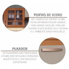 Cozinha Completa 4 Peças 10 Portas 2 Gavetas Gabriele Freijó/