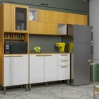 Cozinha Completa 4 Peças 10 Portas - Anne-cinamomo - Chf Móve