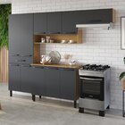 Cozinha Completa 4 Peças 11 Portas 1 Gavetas 1 Nicho Veneza I