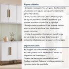 Cozinha Completa 4 Peças 11 Portas 2 Gavetas Lorena Branco