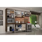 Cozinha Completa 4 Peças 11 Portas Alice Chf Imbuia/off White