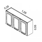 Cozinha Completa 4 Peças 13 Portas 2 Gavetas Luce Itatiaia