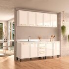 Cozinha Completa 4 Peças 220cm X 200cm Amara Branco