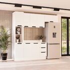 Cozinha Completa 4 Peças 224,5cm X 240cm Meena Branco