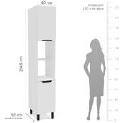 Cozinha Completa 4 Peças 224,5cm X 240cm Meena Branco