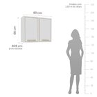 Cozinha Completa 4 Peças 224,5cm X 270cm Amara Branco