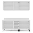 Cozinha Completa 4 Peças 224,5cm X 270cm Meena Branco