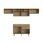 Cozinha Completa 4 Peças 6 Portas 1 Gaveta One  Verde Bellagi