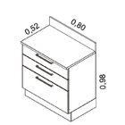Cozinha Completa 4 Peças 7 Portas 5 Gavetas Exclusive Itatiaia