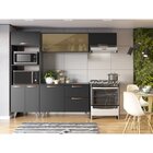 Cozinha Completa 4 Peças 8 Portas 1 Gaveta 2 Nichos Para Forn