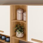 Cozinha Completa 4 Peças 8 Portas 2 Gavetas Maria Flor Freijo