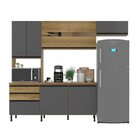 Cozinha Completa 4 Peças 8 Portas 2 Gavetas Valencia Indekes