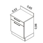 Cozinha Completa 4 Peças 8 Portas 3 Gavetas Exclusive Itatiaia