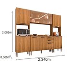 Cozinha Completa 4 Peças 9 Portas 2 Gavetas Bella Sallêto Móv