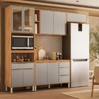 Cozinha Completa 4 Peças 9 Portas Plena Cinamon/nude Prime