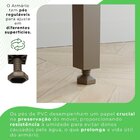 Cozinha Completa 4 Peças Amanda Cinamomo / Branco Acetinado