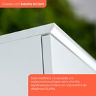 Cozinha Completa 4 Peças Com Aéreo Americana  Branco