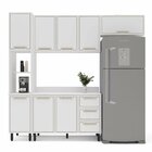 Cozinha Completa 4 Peças Com Tampo Amara Branco