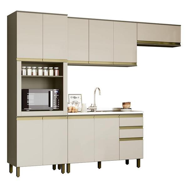 Cozinha Completa 4 Peças Évelin Com Torre Quente 1 Forno - Mó