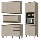 Cozinha Completa 4 Peças Évelin Com Torre Quente 1 Forno - Mó