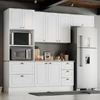 Cozinha Completa 4 Peças Nova York Com Balcão 120cm - Móveis