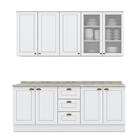 Cozinha Completa 4 Peças Nova York Com Tampo - Móveis Henn