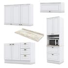 Cozinha Completa 4 Peças Nova York Com Torre Quente 1 Forno -