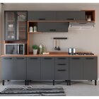 Cozinha Completa 4 Peças Pimenta Thela Freijó/grafite