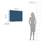 Cozinha Completa 4 Peças Sem Tampo Meena Branco/azul