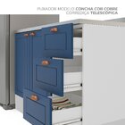 Cozinha Completa 4 Peças Torre Quente Aéreo 3 Portas Balcão 2