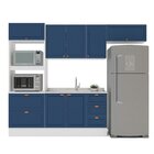 Cozinha Completa 4 Peças Torre Quente Aéreo 3 Portas Balcão 2