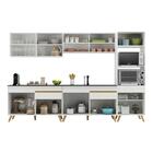 Cozinha Completa 5 Pç C/ Armário E Balcão Mp3689 Veneza Gw Mu