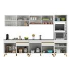 Cozinha Completa 5 Pç C/ Armário E Balcão Mp3689 Veneza Gw Mu