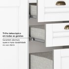 Cozinha Completa 5 Peças 100% Mdf Classy Branco