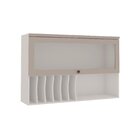 Cozinha Completa 5 Peças 100% Mdf Iluminata Branco/fendi
