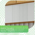 Cozinha Completa 5 Peças 100% Mdf Paloma Cinamomo / Branco Ac