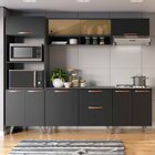 Cozinha Completa 5 Peças 10 Portas 1 Gaveta 2 Nichos Para For